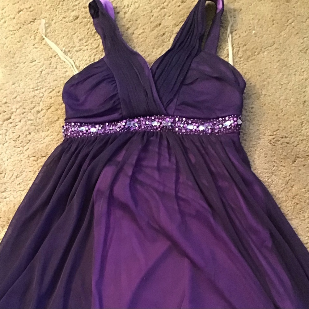 Purple dress I wore for a friends sweet 16